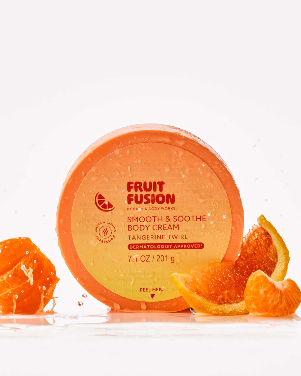 Tangerine Swirl Smooth body cream